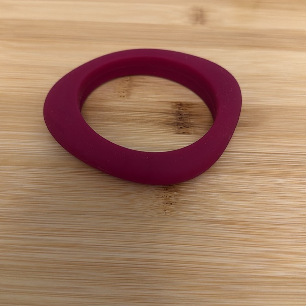 Jellystone Designs PURPLE BPA-free Bangle Jelly Bracelet NEW in package